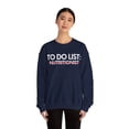 thumbnail image 4 of Funny To Do List Chiropractor Retired Worker Women  Gildan 18000 Sweatshirt, 4 of 4