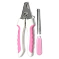 thumbnail image 1 of Greeniant Cuide a su gato con nuestros productos de aseo fáciles de usar Herramientas de aseo para animales Gatos Perro mascota para niños Aseo de mascotas Tijera de uñas rosa grande, 1 of 6