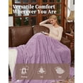 thumbnail image 4 of GARVEE Heated Electric Blanket Full Size, 72 x 84 in, 10 Heat Settings, 10 Timer Settings, ETL Certified, Machine Washable, Purple, 4 of 9
