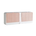 thumbnail image 1 of CSChome Soap Dish Wall Mount Dish Holder: Hidden Hook Drain Holes Plastic Material, 1 of 7