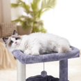 thumbnail image 3 of Torre para Gatos AIWIKIDE 37.4 con Dúplex para Gatos en Gris, 3 of 5