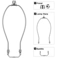 thumbnail image 2 of Set Lamp Harp Qc de 10 pulgadas con tapas de acabado y base de luz E26, 2 of 7