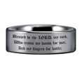 thumbnail image 4 of Tungsten Psalm 144:1 Ring, 4 of 7