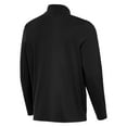 thumbnail image 3 of Men's Antigua  Black Texas A&M Aggies Perilous Quarter-Zip Sweatshirt, 3 of 3