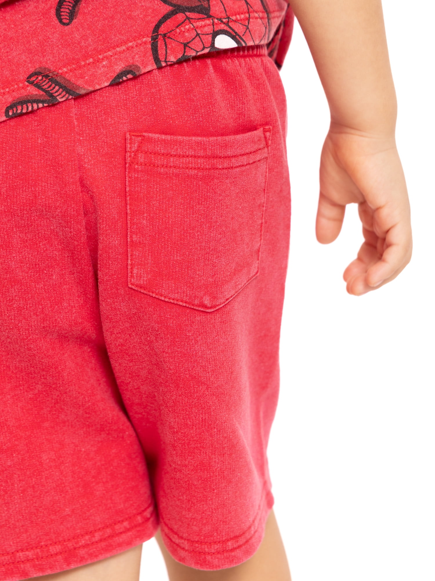 Spider-Man Baby and Toddler Boy Short Sleeve Graphic Tee and Matching Shorts Set, 2-Piece, Sizes 0/3M-5T