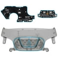 thumbnail image 6 of eXtremeRate Clear Black Programable RISE4 Remap Kit for Nintendo Switch Pro Controller, Upgrade Board & Redesigned Back Shell & Back Buttons for Nintendo Switch Pro Controller -Controller NOT Included, 6 of 8