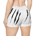 thumbnail image 4 of Effete Feline Claw Marks Scratch Women Shorts (AOP), 4 of 6