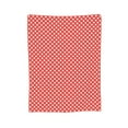 thumbnail image 1 of Classic Red Vintage Polka Dots Throw Blanket,Super Soft Anti-Pilling Flannel Bed Blankets, 50"x40", 1 of 8