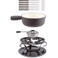 thumbnail image 2 of Swissmar Lugano 9 Piece Fondue Set, Black Matte, 2 of 4