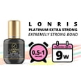 thumbnail image 3 of Pegamento para extensiones de pestañas LONRIS Platinum Extra Strong, 10 ml, 3 of 8