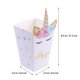 thumbnail image 2 of Nestingho 12Ud Cajas De Palomitas Unicornio De Y Resistente Para Fiestas Y Eventos Multicoloress, 2 of 8
