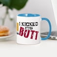 thumbnail image 4 of CafePress - I Kicked It's BUTT! - 11 oz Ceramic Mug - Novelty Coffee Tea Cup, 4 of 6