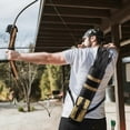thumbnail image 5 of SeekLGT 2PC Archery Back Quiver Set, Adjustable Three Point Harness Arrow Holder with Padded Shoulder Strap, Durable Oxford Fabric Bag for Bow Hunting, 2 Pack, 5 of 9