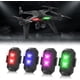 thumbnail image 1 of Luces estroboscópicas para drones, 4 luces LED RGB anticolisión con 40 modos de color, miniluces de vuelo nocturno USB para DJI Mini 3 Pro/Air 2S/Mini 2/Mavic Air 2/DJI, 1 of 5