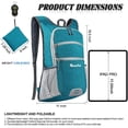 thumbnail image 2 of Mochila de Senderismo Seektop 20L Ultra Ligera e Impermeable, 2 of 7