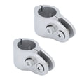 thumbnail image 3 of 2pcs Top Jaw Slides with Quick Release Pin Round Tubing, Top Hardware, 316 Stainless Steel Marine Hardware Pair （22mm）, 3 of 5