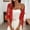 Red, variant on White Cardigan for Women Open Front Knitted Shrug Petite Half Sleeve Casual Cutout Outwear Coats XL
