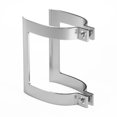 thumbnail image 5 of Brixwell 22-67pa Shower Door Handle Set complete Bracket Assembly chrome Plated With Screws, 5 of 5