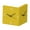 Yellow, variant on Double Sided Wall Clock, Wall Hanging Clocks, Minimalist Double Faced Clocks Night Light, Square Lighted Corner Clock for Hallway Study Room Yellow