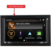 Dual DCPA71-BC 7 CarPlay Android Auto Double DIN | Backup Camera Included