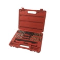 thumbnail image 2 of TECHTONGDA 42 pcs set of Thread Tapping Repair Tools Fractional and Metric Thread Restorer Kit, 2 of 7