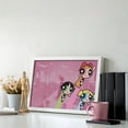 thumbnail image 4 of The Powerpuff Girls Diamond Arts Kits for Adults Diamond Art Gem Art Painting Full Drill Round Art Gem Painting Kit for Home Wall Decor 8"x12", 4 of 7