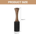 thumbnail image 2 of Uxcell Singing Bowl Mallet Strike Leather Stick Brown Sound Bowl Drum Stick for Meditation Yoga Relax Extra, 2 of 5