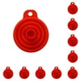 thumbnail image 2 of Yuarrent Tolvas de silicona ligeras y portátiles para On Go Multifuncional rojo rojo 10Conjunto, 2 of 6