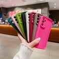 S 24 S24plus S24ultra A 35 55 25 Matte Silicone Case For Samsung Galaxy