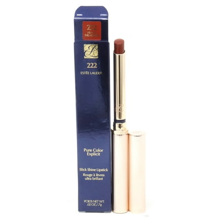 Estee Lauder Pure Color Explicit Slick Shine Lipstick - # 222 Heat Of The Moment 0.7g
