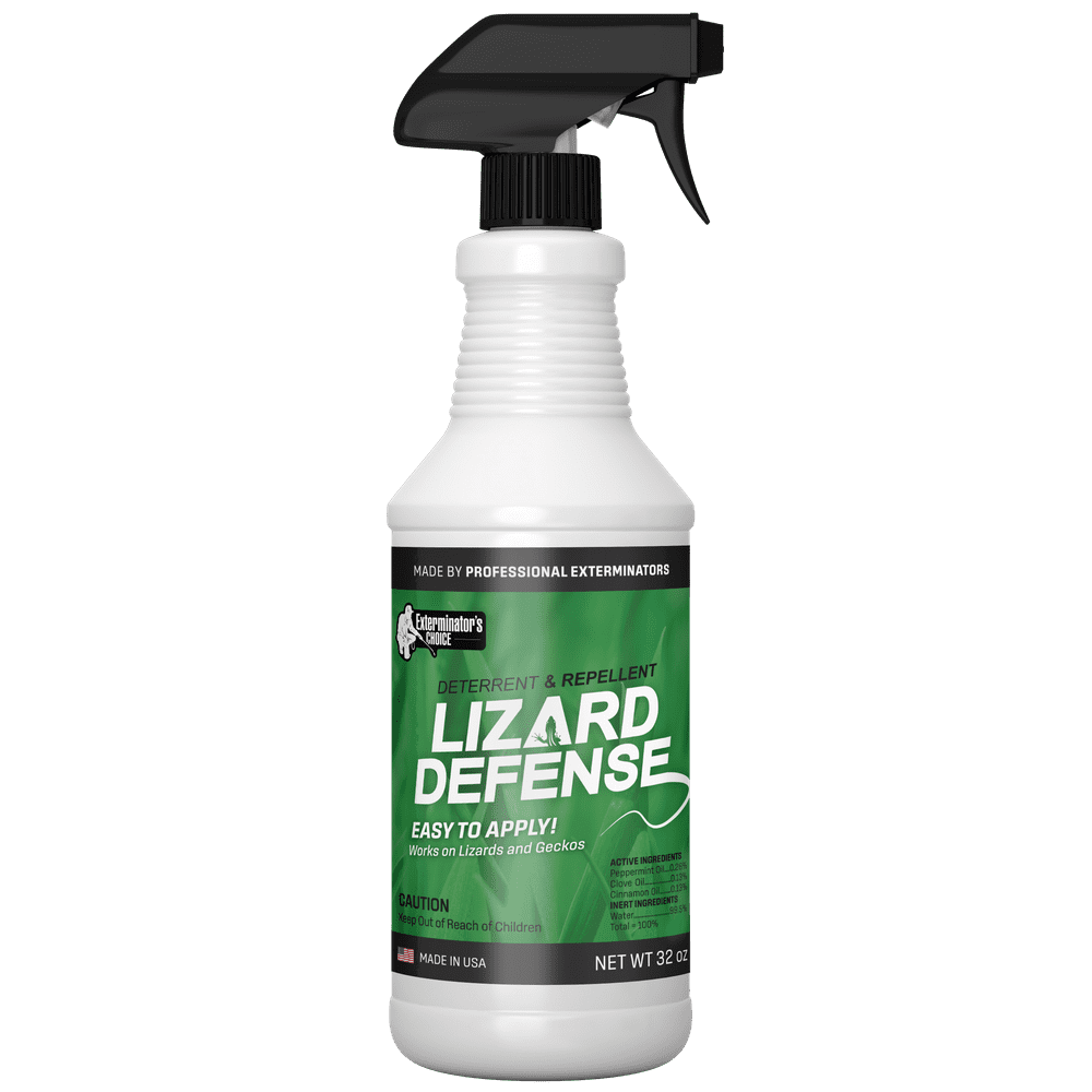Exterminators Choice Lizard Defense Spray 32 Ounce NonToxic Lizard