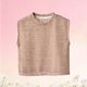 thumbnail image 3 of Casual de Verano Tops Niños sin Mangas Color Sólido Cuello Redondo Hollow-Out Chaleco Respirable Frío Camisas de Malla Niños Uso Diario, 3 of 5