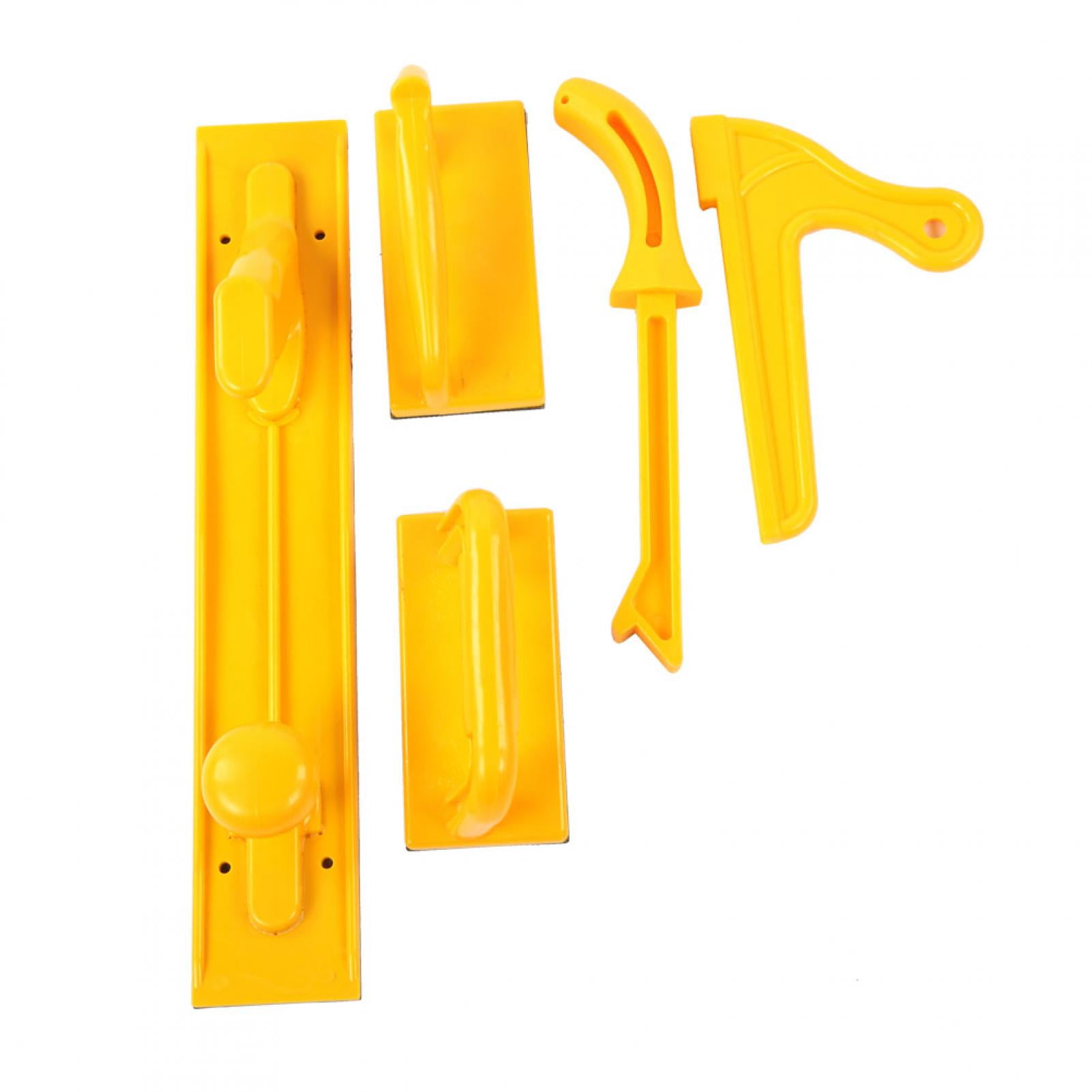 5 Pz/set Table Saw Push Block E Push Stick Set Per L'uso Su Router, Giunti E Seghe Da Tavolo Strumenti Per La Lavorazione Del Legno