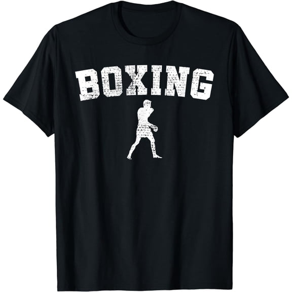 Vintage Boxer Boxing Box Fighter T-Shirt mens t shirt，black，women，funny，misfits，men，journey，t-shirt