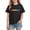 Black, variant on Maean Boy's Girl's Heart Tops Graphic Short Sleeve Tee Spring Summer Basic Crewneck Kids Tshirts