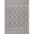 thumbnail image 2 of Hauteloom Diah Living Room, Bedroom Patio Outdoor Area Rug - Farmhouse - Black,Beige - 6'7" x 9', 2 of 17