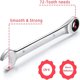 thumbnail image 5 of 12 - piece ratcheting wrench set in metric (6 - 19mm), fixed head, chrome vanadium steel, comes con almacenamiento bag, 72 - tooth reversible ratchet combination wrenches, 5 of 9