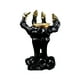thumbnail image 3 of Fiudx Candelabro de Esqueleto de Halloween, Diseño de Calavera de Resina, Candelabro de Palmera Espeluznante, Decoración Gótica de Mesa, Accesorio para Fiesta Embrujada, Atmósfera Inquietante, Tamaño, 3 of 7
