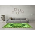thumbnail image 3 of Ahgly Company Indoor Rectangle Geometric Green Traditional Area Rugs, 4' x 6', 3 of 4
