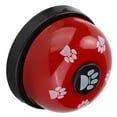 thumbnail image 3 of Puppy Training Bell, Pet Training Bells Dog Buttons For Communication Dog Potty Training Bell  For Home Pet Shop For Dog Cat Black Base And Red Cover, 3 of 8