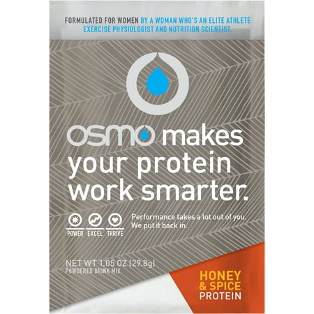 UPC 851184004076 product image for Osmo Women's Protein Drink Mix: Honey and Spice, Box of 12 | upcitemdb.com