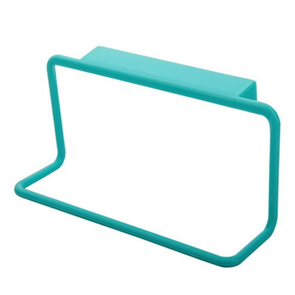 ZOURIH Over the Door towel Rack, Kitchen towel Holder Over Cabinet Door towel Bar Plastic for Cupboard for Kitchen Dish towel Holder Hanger,Blue