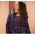 thumbnail image 4 of Designer Traditional Wear Pakistani Trouser Pant Dress Indian Salwar Kameez Suits ( Purple, M - 40 ), 4 of 6