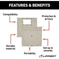 thumbnail image 2 of Lippert Gazebo Wind Panels for Picnic Popup Gazebo, Water-Resistant, 2 of 7