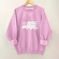 thumbnail image 2 of yardsong Breast Cancer Sweatshirt for Women Awareness Shirts Funny Long Sleeve Survivor Shirt Pink Ribbon Graphic Support Tops Pink,XL, 2 of 4