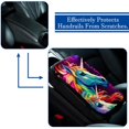 thumbnail image 5 of Unicorn Soft Comfortable Furry Printed Armrest Cover - 12.5x8.2 Inch Armrest Accessory, 5 of 6
