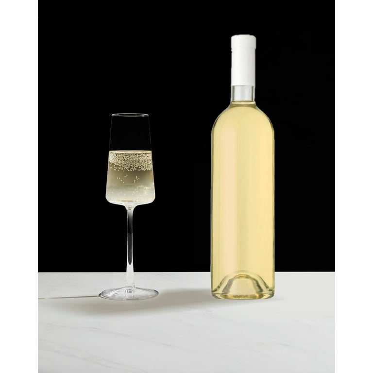 Better Homes & Gardens Clear Flared Champagne Flute, 4 Pack