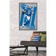 thumbnail image 2 of NFL Detroit Lions - Jarod Goff 21 Wall Poster, 22.375" x 34", Framed, 2 of 3