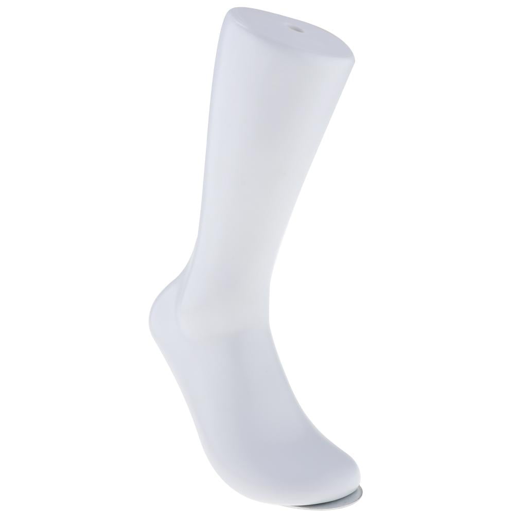 Blesiya Feet/Foot Display Mould Mannequin Model for Shoes Socks White Left 