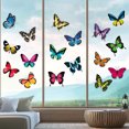 thumbnail image 2 of Ventana de Mariposa de 40 Piezas Que Se Adhiere a Las Calcomanías de Las Ventanas Del Baño Sunnimix Clips de ventana, 2 of 8